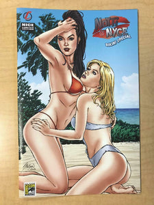 Notti & Nyce Bikini Special 2015 SDCC John Stinsman NAUGHTY Variant Anastasia's