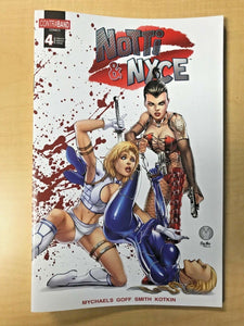 Notti & Nyce #4 NICE Variant Cover by MARAT MYCHAELS Contraband SOLD OUT