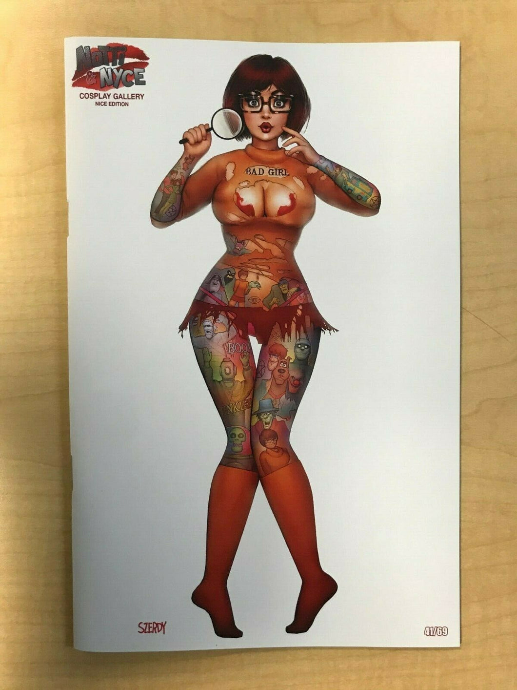 Notti & Nyce Cosplay Gallery VELMA Nice White Variant Cover by Nate Szerdy /69