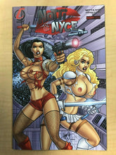Load image into Gallery viewer, Notti &amp; Nyce Menage A Trois #5 B NAUGHTY TOPLESS Variant Cover by Clint Hilinski