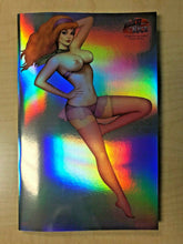 Load image into Gallery viewer, Notti &amp; Nyce Cosplay Gallery DAPHNE NAUGHTY White CHROME Variant by Nate Szerdy