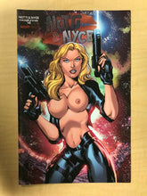 Load image into Gallery viewer, Notti &amp; Nyce Menage A Trois #5 C NAUGHTY TOPLESS Variant Cover by Ron Williams