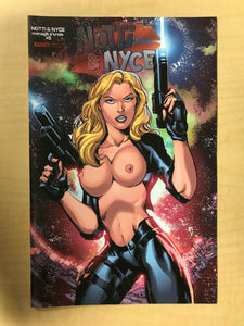 Notti & Nyce Menage A Trois #5 C NAUGHTY TOPLESS Variant Cover by Ron Williams