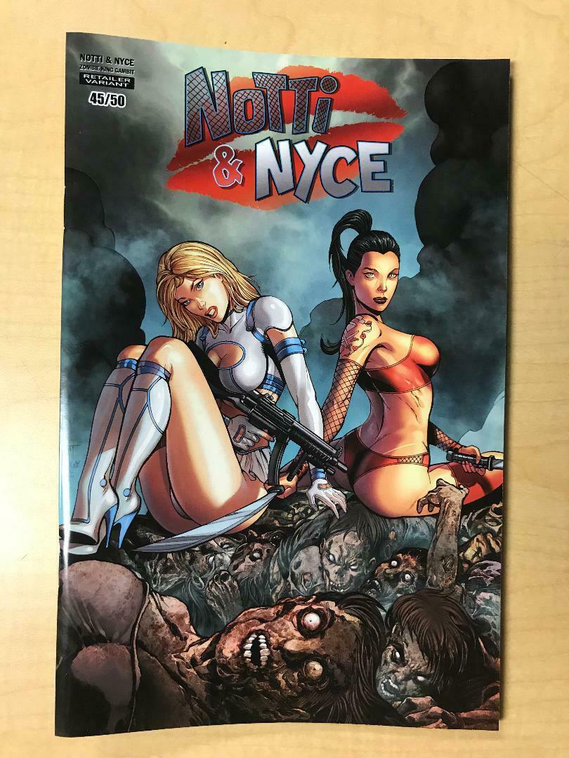 Notti & Nyce The Zombie King Gambit Zombie Queens NICE Variant by Marat Mychaels