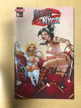 Load image into Gallery viewer, Notti &amp; Nyce #5 NAUGHTY Variant Cover by Sajad Shah Contraband Comics Marat Mychaels