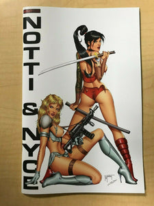 Notti & Nyce The Zombie King Gambit Kickstarter NAUGHTY Variant Marat Mychaels