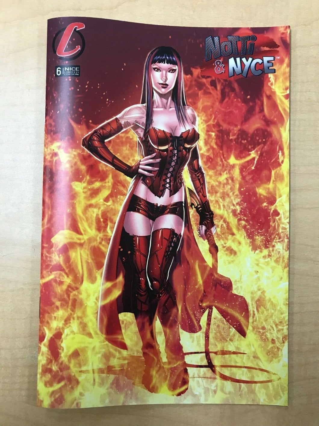 Notti & Nyce #6 Jose Varese NAUGHTY Variant Cover Counterpoint Comics SOLD OUT