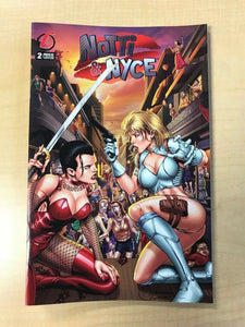 Notti & Nyce #2 NICE Variant Cover by Marat Mychaels Counterpoint Comics
