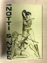 Load image into Gallery viewer, Notti &amp; Nyce Zombie King Gambit Kickstarter NICE GOLD Variant Marat Mychaels /20