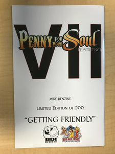 Penny For Your Soul: Pestilence #7 Getting Friendly NAUGHTY Variant Cover by Mike Renzine BooKooComix Exclusive!!!
