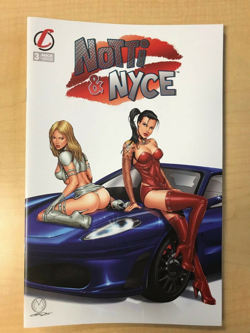 Notti & Nyce #3 Marat Mychaels NICE Variant Cover Counterpoint Comics