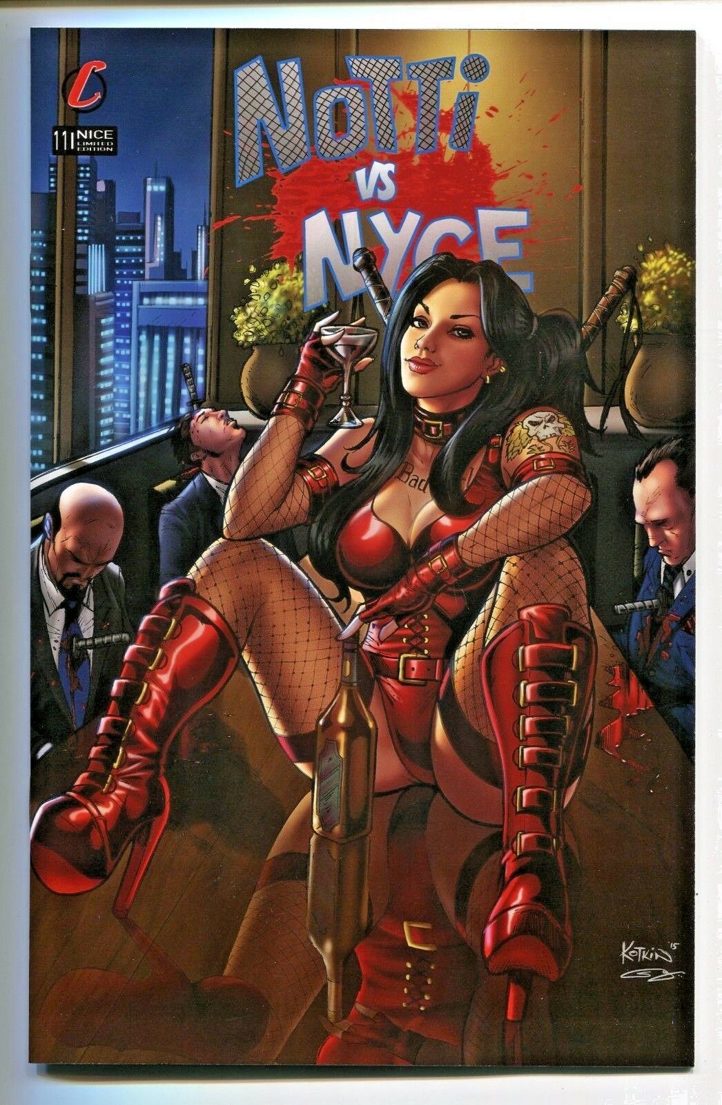 Notti & Nyce #11 Alex Kotkin NICE Variant Cover Counterpoint Comics SOLD OUT!