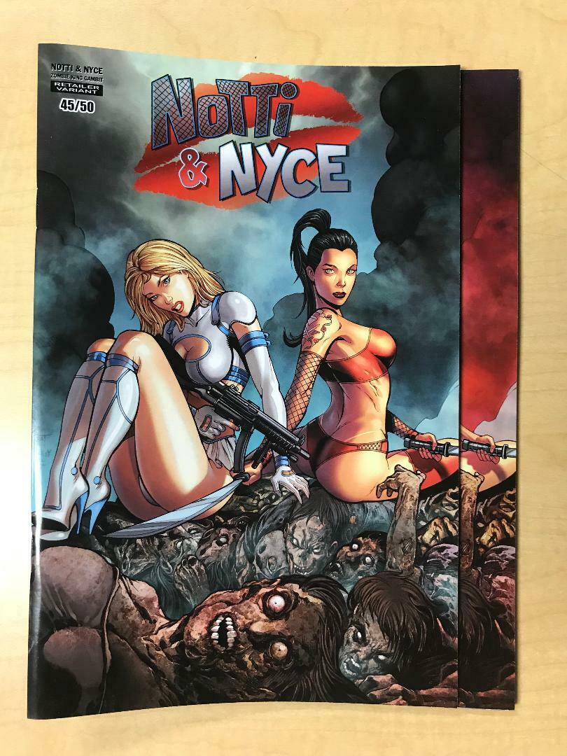 Notti & Nyce Zombie King Gambit Zombie Queens NAUGHTY & NICE Set Marat Mychaels