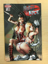 Load image into Gallery viewer, Notti &amp; Nyce #1 NAUGHTY TOPLESS Variant Cover by EBAS Eric Basaldua Contraband Bondage