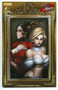 Notti & Nyce #4 Joe Benitez NAUGHTY 2013 SDCC Variant Cover Contraband Comics