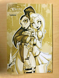 Notti & Nyce Zombie King Gambit Sexy Surprise NICE GOLD Variant Dan Mendoza /20
