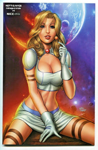 Notti & Nyce Menage A Trois #1 Mike Debalfo NICE Variant Cover Counterpoint