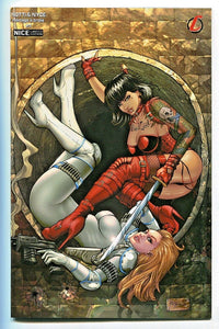 Notti & Nyce Menage A Trois #1 Alex Kotkin NAUGHTY Variant Cover Ying & Yang