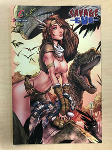 Savage Eve #2 NAUGHTY Variant Cover by Mike Debalfo Kickstarter Exclusive Edition Counterpoint Marat Mychaels
