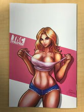 Load image into Gallery viewer, Totally Rad Life of Violet #1 Terminator Homage Nice &amp; Naughty Variant Cover Set