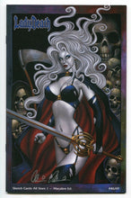 Load image into Gallery viewer, Lady Death Sketch Cards All Stars #1 Macabre Variant Cover by Scott Lewis /69