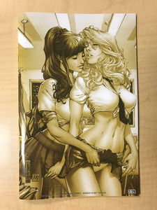 Notti & Nyce Zombie King Gambit School's Out NICE GOLD Variant Mike Debalfo /20