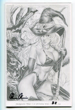 Load image into Gallery viewer, Lady Death Judgment War #1 Pagan Pristine Sketch Variant Cover by Nei Ruffino