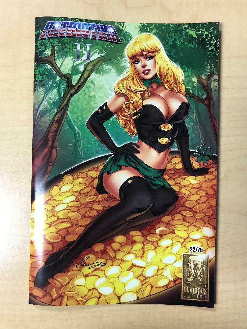 Patriotika #2 2019 St Patrick's Day Variant Cover by Elias Chatzoudis 75 Made!!!