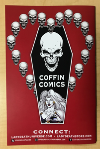 Lady Death: Fantasies #1 I Love You Edition Variant Cover by Geoff Kinnear, Jeremy Clark & Sean Forney Signed by Brian Pulido w/ COA Limited to Only 99 Copies!!!