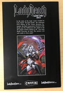 Lady Death: Blasphemy Anthem #1 Executioner Edition Variant Cover by Jonboy Meyers Signed by Brian Pulido w/ COA Limited to Only 400 Copies Kickstarter Exclusive!!!
