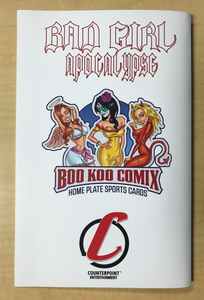 Bad Girl Apocalypse #1 Sukyurbluda Vampirella Homage Naughty & Nice Variant Set by Stef Wilson Only 50 Sets Made BooKooComix Exclusive!!!