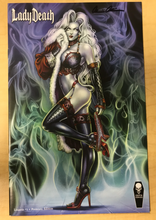 Load image into Gallery viewer, Lady Death: Lingerie #1 Premium Edition by Monte Moore Signed by Brian Pulido w/ COA