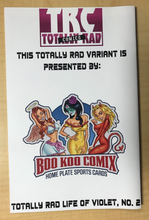 Load image into Gallery viewer, Totally Rad Life of Violet #2 Ghostbusters Homage Nice &amp; Naughty Variants 2 Book Set by Stef Wilson Only 50 Made!!!