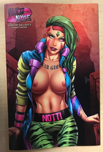 Load image into Gallery viewer, Notti &amp; Nyce Cosplay Gallery #2 Miracle Molly Homage Nice &amp; Naughty Topless 2 Book Set by Ryan Kincaid Limited to 250!!!