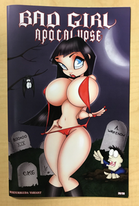 Bad Girl Apocalypse #1 Sukyurbluda Vampirella Homage Naughty & Nice Variant Set by Stef Wilson Only 50 Sets Made BooKooComix Exclusive!!!