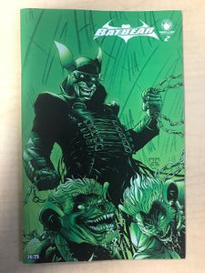 Batbear #1-3 David Finch Batman Homage Joker Green 3 Book Set by Jacob Bear BooKooComix Exclusive Limited to 25 Serial Numbered Sets!!!