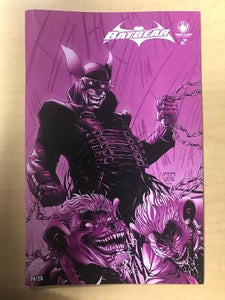 Batbear #1-3 David Finch Batman Homage Joker Purple 3 Book Set by Jacob Bear BooKooComix Exclusive Limited to 25 Serial Numbered Sets!!!