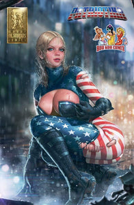 Patriotika #1 After The Storm Variant Cover by KYE BooKooComix Worldwide Exclusive Only 100 Copies Made!!!