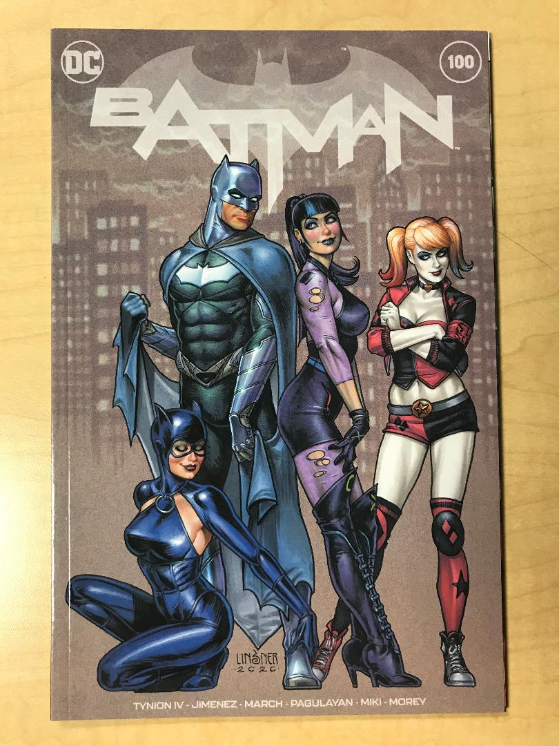 Batman #100 Joseph Michael Linsner Variant Metahumans Exclusive Edition Limited to 1500 1st Appearance Ghost-Maker The Joker War Clownhunter Punchline Harley Quinn