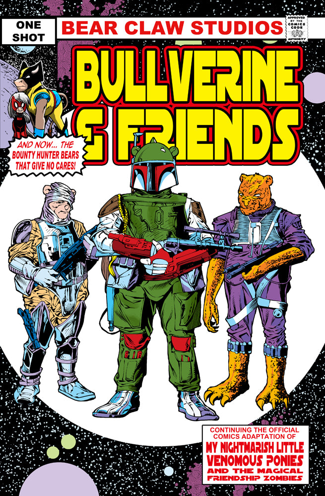 Bullverine & Friends #1 Star Wars #42 1st Appearance of Boba Fett Al Williamson Homage Trade Dress Variant Cover by Jacob Bear BooKooComix Worldwide Exclusive Edition Limited to 50 Serial Numbered Copies!!!