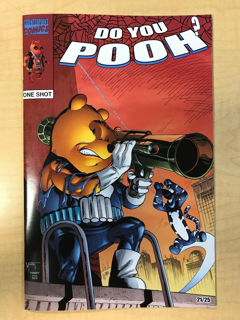 Do You Pooh? #1 Amazing Spider-Man #285 Mike Zeck Homage Variant Cover by Marat Mychaels Only 25 Copies Made!!!