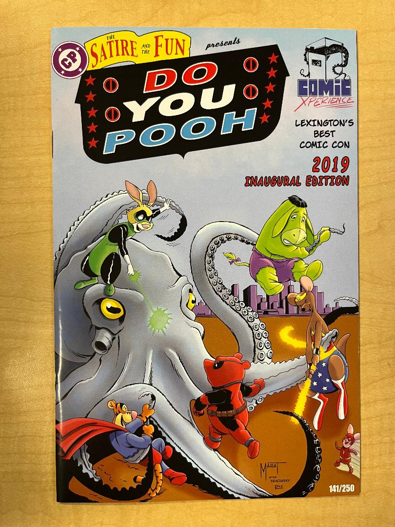 Do You Pooh #1 The Brave and The Bold #28 The Justice League Homage Va –  BooKooComix