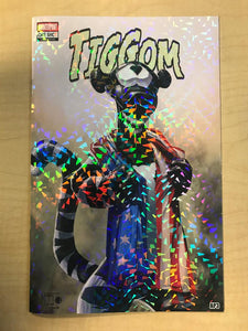 Do You Pooh #1 Tiggom Venom The End #1 Clayton Crain US Flag Trade Dress Homage Crystal Fleck Variant Cover Artist Proof AP Edition by Marat Mychaels & Dan Feldmeier Limited to 10 Serial Numbered Copies Worldwide Dark Phoenix Comics Exclusive!!!