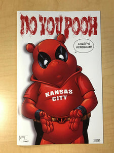 Do You Pooh #1 Kansas City Chiefs Variant Cover by Marat Mychaels Limited to Only 25 Serial Numbered Copies Chief's Kingdom!!!