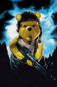 Do You Pooh #1 RAMBO Movie Poster Homage VIRGIN Variant Cover by Marat Mychaels Limited to 50 BooKooComix Exclusive