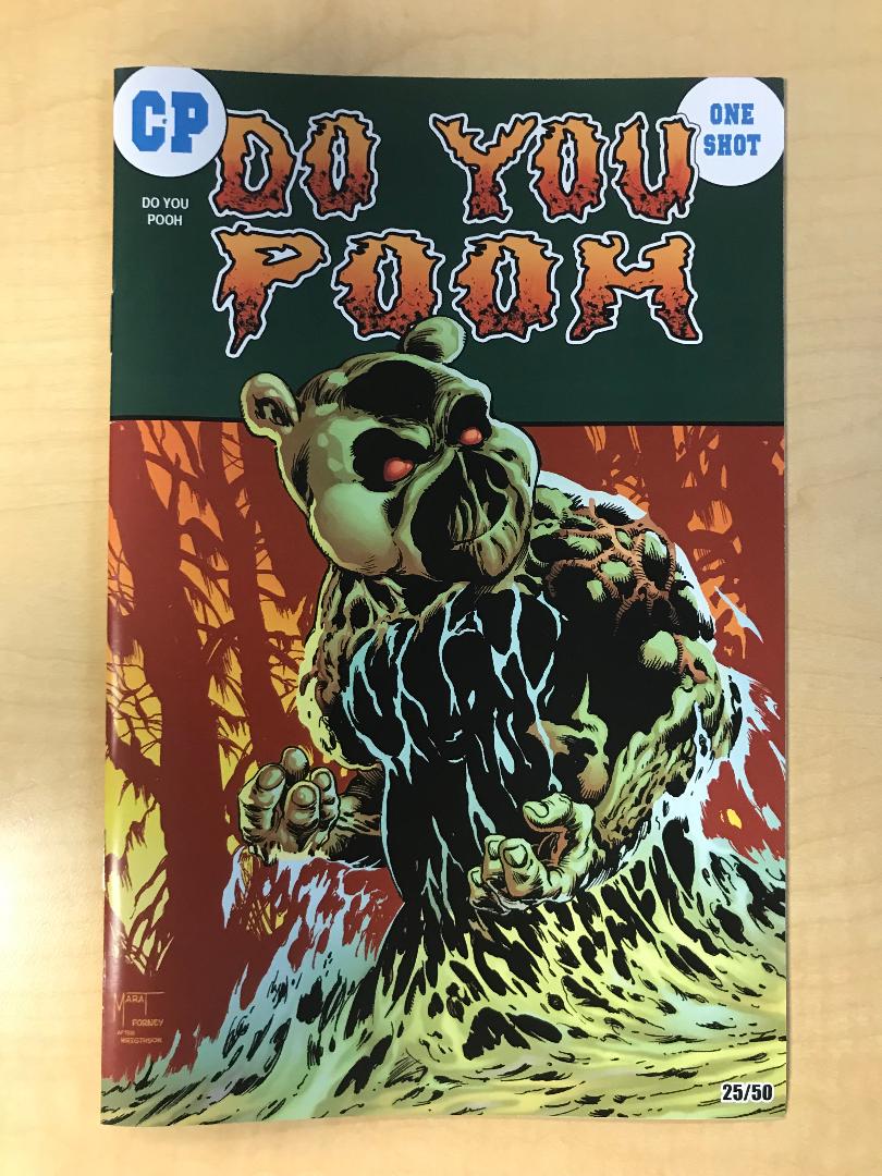 Do You Pooh? #1 SWAMP THING #9 Bernie Wrightson Homage Variant Cover by Marat Mychaels & Sean Forney BooKooComix Exclusive Edition Limited to 50 Serial Numbered Copies!!!