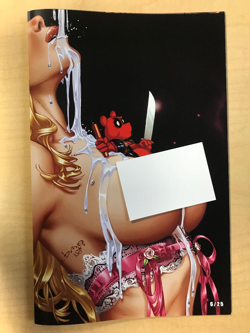Do You Pooh? #1 Mothers Milk Purple Passion NAUGHTY JEWEL Variant Cover by EBAS Eric Basaldua BooKooComix 20th Anniversary Exclusive Edition Limited to Only 25 Serial Numbered Copies!!!