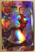 Load image into Gallery viewer, Firebitch #1 Velma &amp; Daphne Nice &amp; Naughty Cosplay Scooby Doo CHROME HOLO-FOIL JEWELED 2 Book Variant Set by Alfred Trujillo &amp; Cara Nicole BooKooComix Exclusive Editions Limited to 13 Serial Numbered Sets!!!