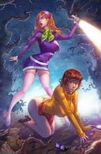 Load image into Gallery viewer, Firebitch #1 Velma &amp; Daphne Nice &amp; Naughty Cosplay Scooby Doo VIRGIN Variant Cover Set by Alfred Trujillo &amp; Cara Nicole BooKooComix Exclusive Editions Limited to 25