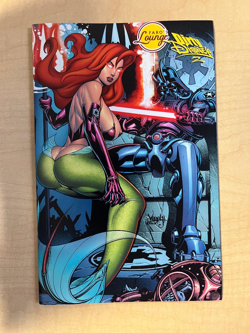 Faros Lounge Dirty Disney #2 Ariel & Darth Vader Cosplay Naughty Variant Cover by Jose Varese